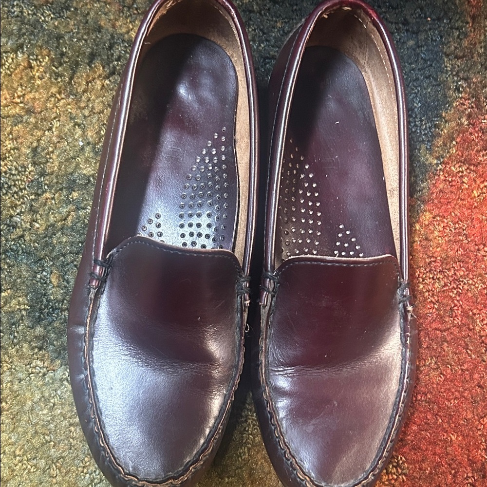 Men's Burgundy Loafers